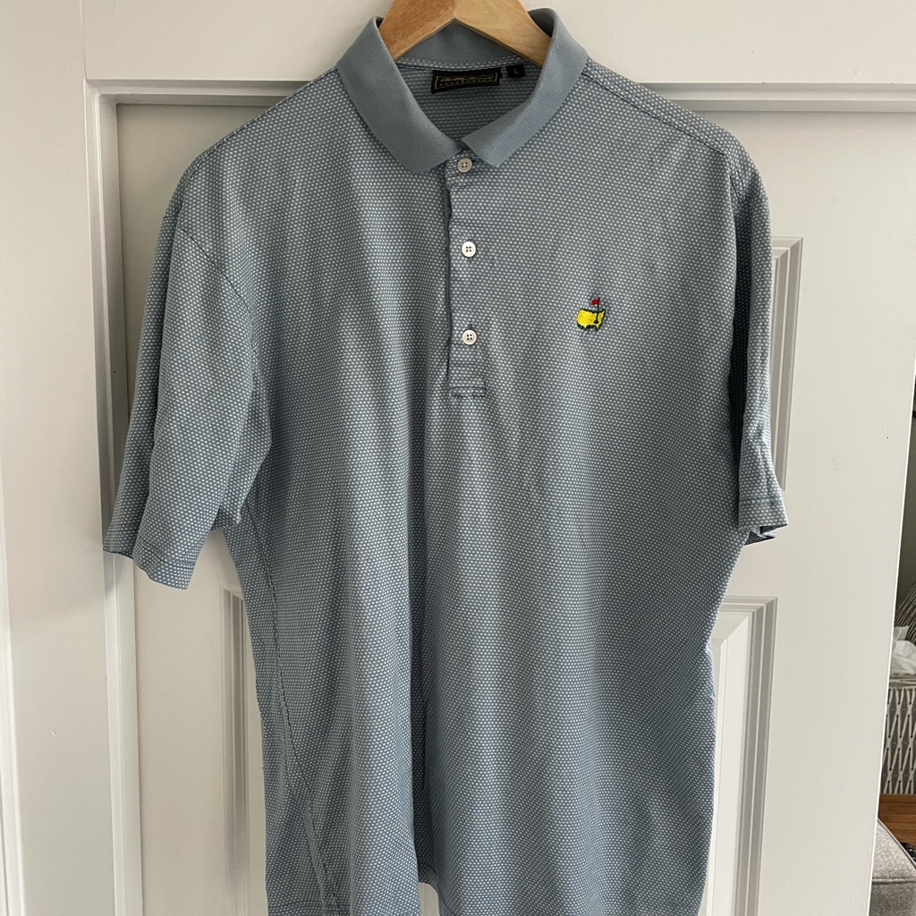 Masters Golf Polo Bobby Jones Size Large Pga Tour Masters Golf Polo Bobby Jones Size Large Pga Tour